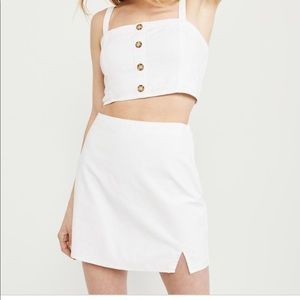 Abercrombie and Fitch Side Slit Mini Skirt